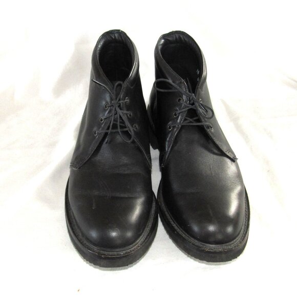 Vintage Barrie Ltd. Booters Black Leather Chukka Boots Size 10 D Excellent Cond main image 13